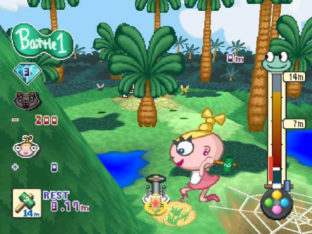 PS1 KERO KERO KING Video Game MEDIA FACTORY