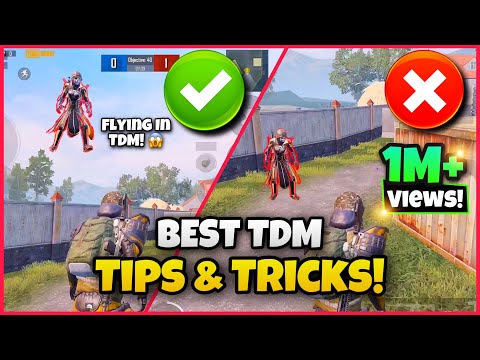 Best TDM Tips And Tricks To WIN EVERY MATCH! | Ultimate TDM Guide To Become a Master | PUBG MOBILE