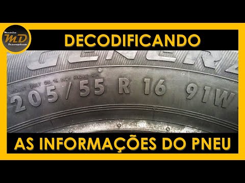 Vídeo: Como você lê um ponto em um pneu?