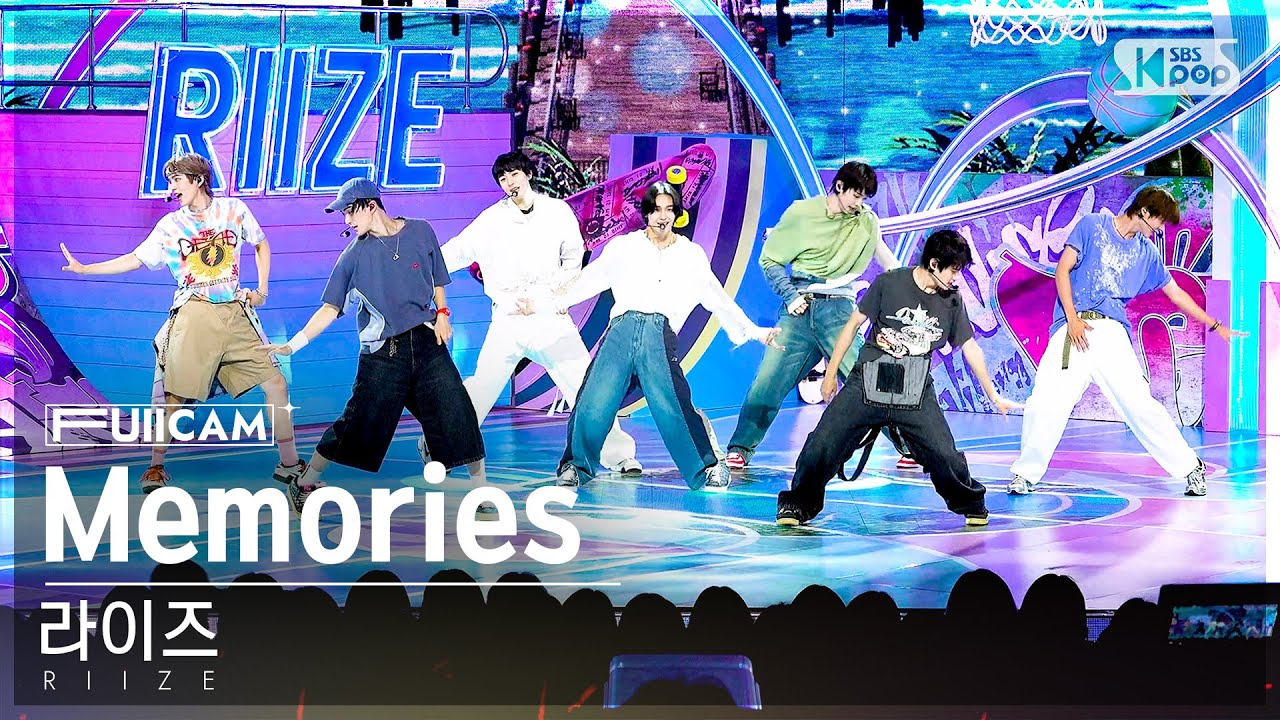 [안방1열 풀캠4K] 라이즈 'Memories' (RIIZE FullCam)│@SBS Inkigayo 230827 - YouTube
