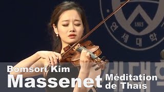 Massenet Méditation de Thaïs - Bomsori Kim 김봄소리