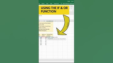 How to use both IF and OR function in Excel & Google Sheet | SkillEnable