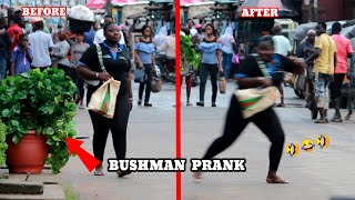SHE SCREAMED SO LOUD | BUSHMAN PRANK @Boiruffy Tv