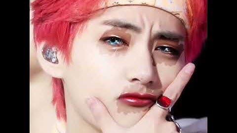 BTS 💜 Kim taehyung smudge 🔮 🔮 Ibispaintx edit