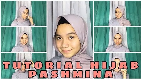 TUTORIAL HIJAB PASHMINA SIMPLE SEHARI-HARI 🍂