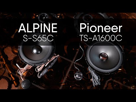 Alpine S-S65C vs Pioneer TS-A1600C