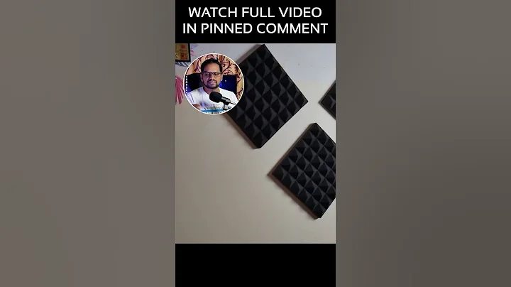 Best Acoustic foam for home studio || best acoustic foam panels 2023 #shorts