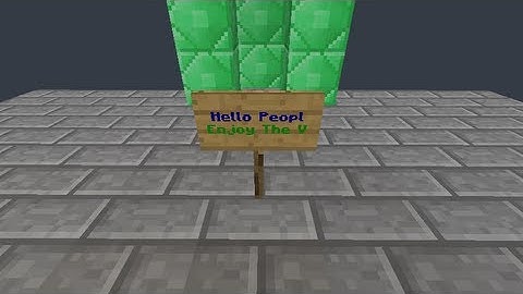 Tutorial--How To Add Colour To Signs [Vanila Minecraft]