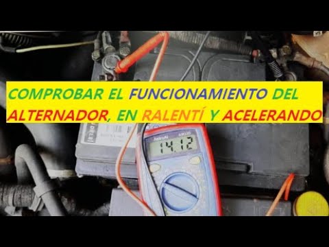 Video: ¿El alternador carga la batería cuando el automóvil está en ralentí?