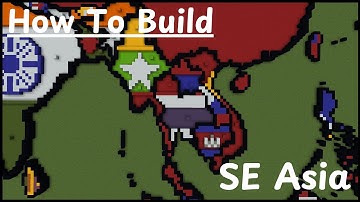 How To Build A Mini Scale World Map pt.21 SE Asia