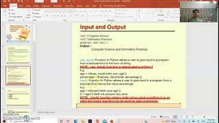 Python Fundamentals Part-I for XI Computer Sc or IP