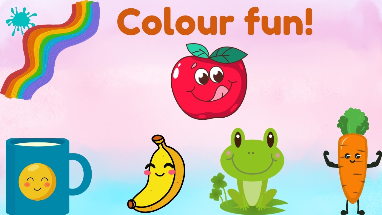 Learn Colors for Kids 🌈 | Fun & Easy Color Learning for Toddlers | Preschool Educational Video