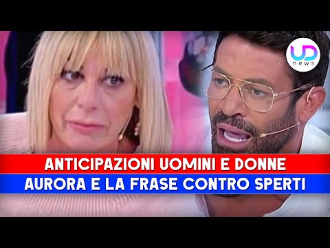 Anticipazioni Uomini e Donne: Aurora E La Frase Contro Gianni Sperti!