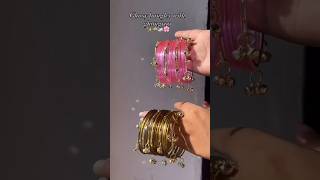 ✨ New Glossy Ghungroo Bangles Collection 2026 💖#shorts #short #shortvideo #ytshorts #viral #fyp #yt