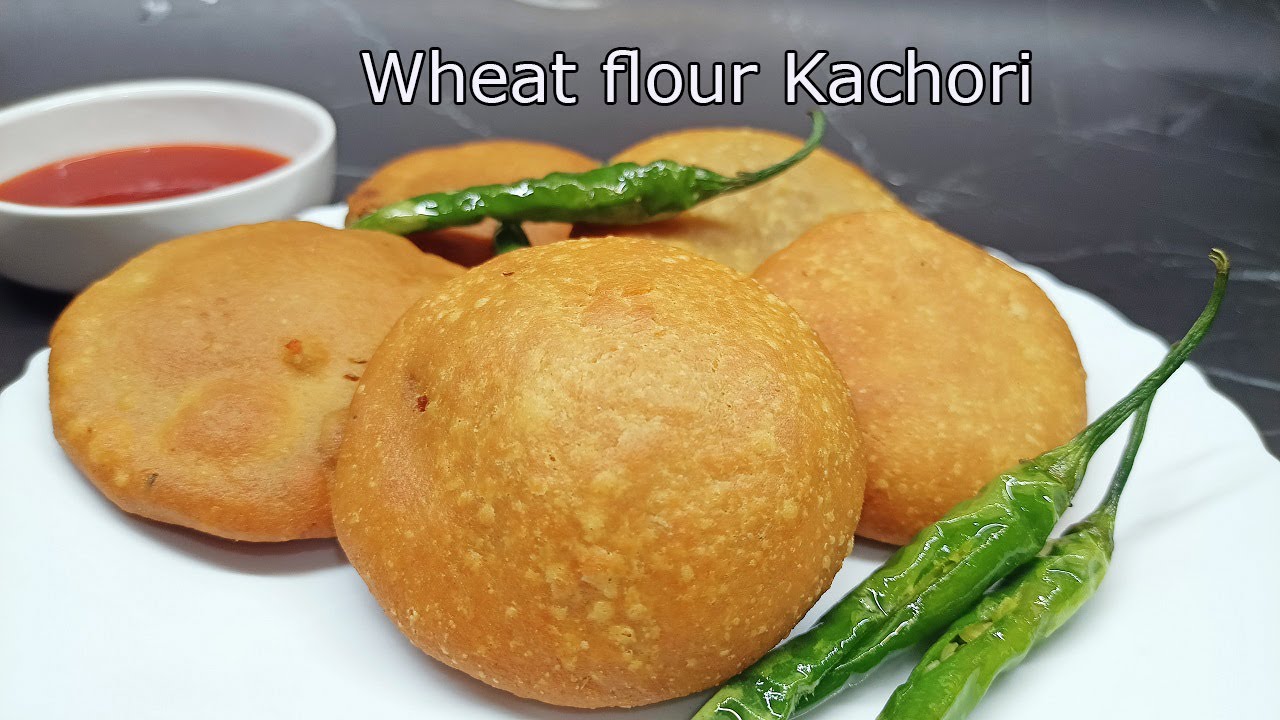wheat flour kachori recipe in telugu|how to make kachori at home easy recipe|కచోరి ఇంట్లోనే ఈజీగా