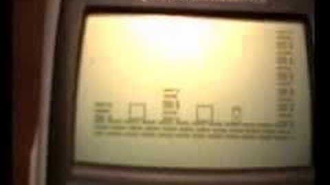 Level One of Block Dude