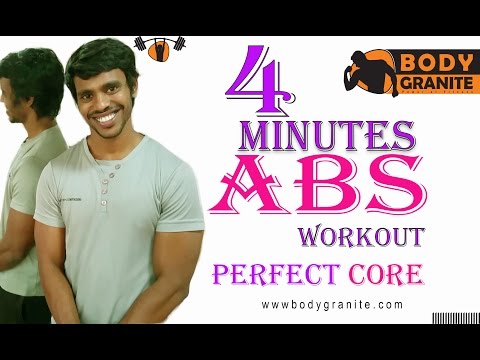 Best 4 Minutes Abs Workout - Best Abs Routine - Workout at Home