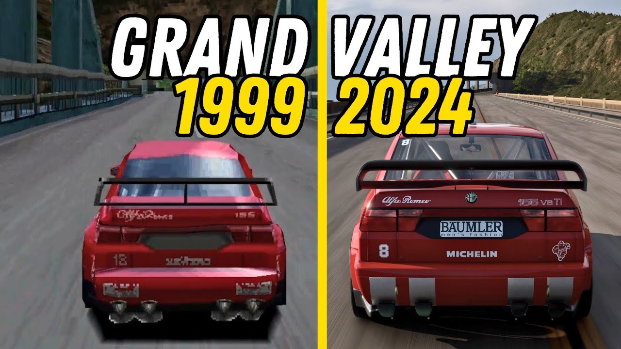 Gran Turismo 2 vs Gran Turismo 7 - Grand Valley Speedway/Highway Comparison [4K 60FPS Gameplay]