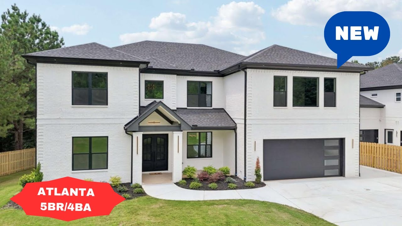 🔴 Atlanta Georgia New Homes for Sale: Hidden Gems: 🍑 Tour Georgia Best New Homes