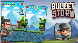 Bullet Storm || Construct 3 Game Template || Source code