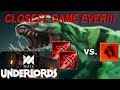 My Closest Underlords Game Ever!!! | Dota Underlords