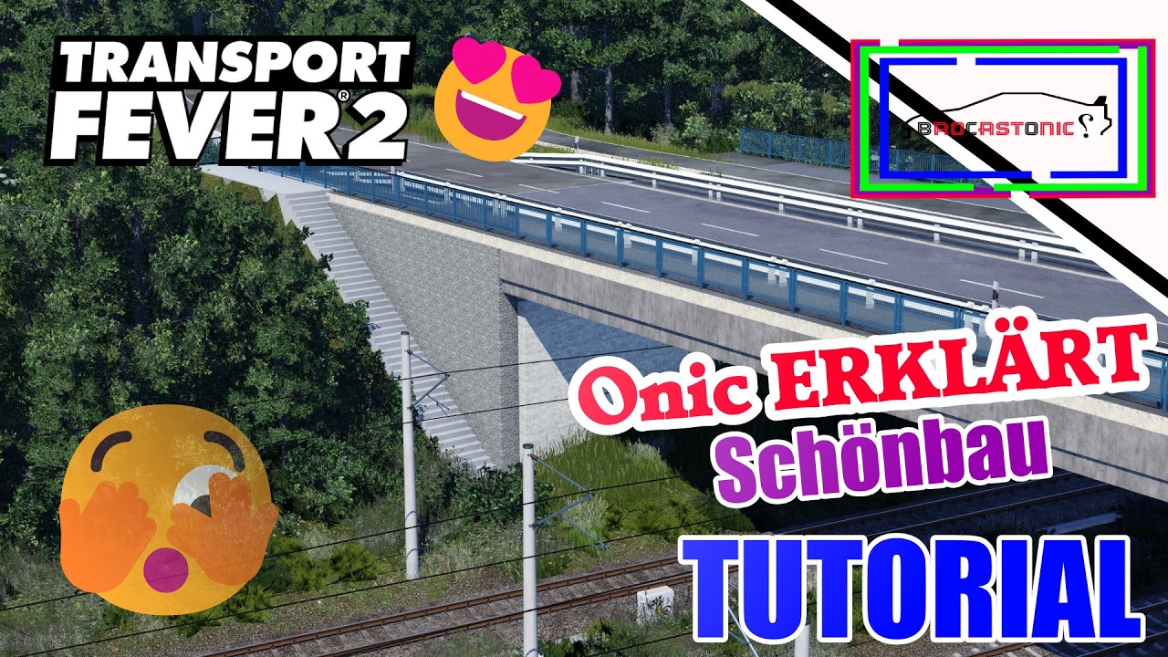 Brücken richtig gestalten! 🌉 | So wirst DU zum SCHÖNBAU PROFI in Transport Fever 2 \TUTORIAL/ 