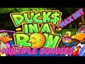 Max bet 3 bonus rounds ducks in a row