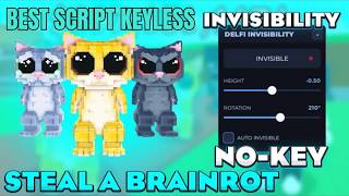 [👻INVISIBILITY] Steal a Brainrot Best Script(Delfi Invisible Script)