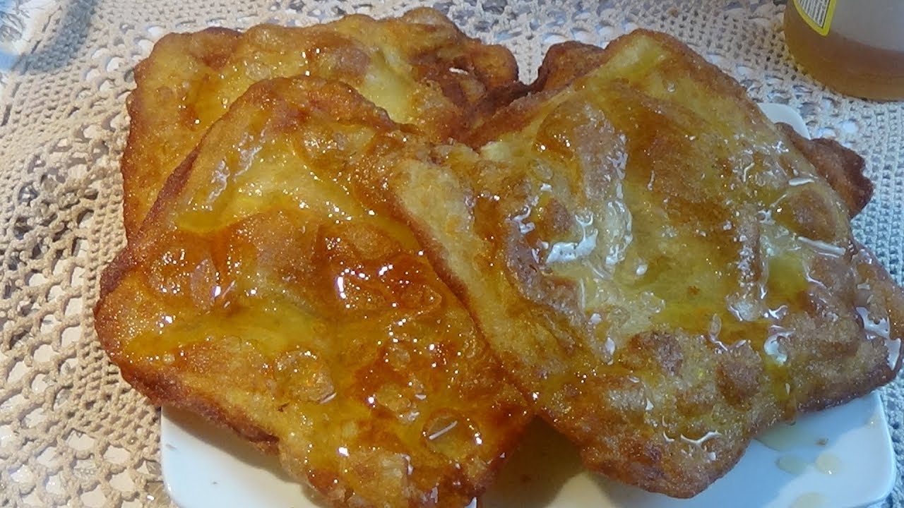 المسمن المقلي و المعسل ، عجينة بالسميد فقط، المسمن الذي يحضر في صباحية العيد