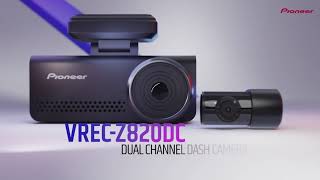 Pioneer VREC-Z820DC Dash Cam | 4K Clarity for Every Adventure