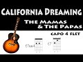 California Dreaming Guitar Tab The Mamas & The Papas