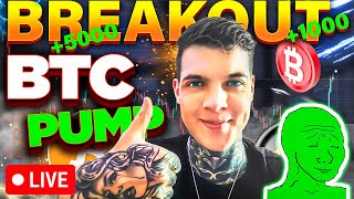 Bitcoin / Crypto Live Trading(BTC LIVE) Crypto Breakout 'WHAT YOU NEED TO KNOW' May 15th
