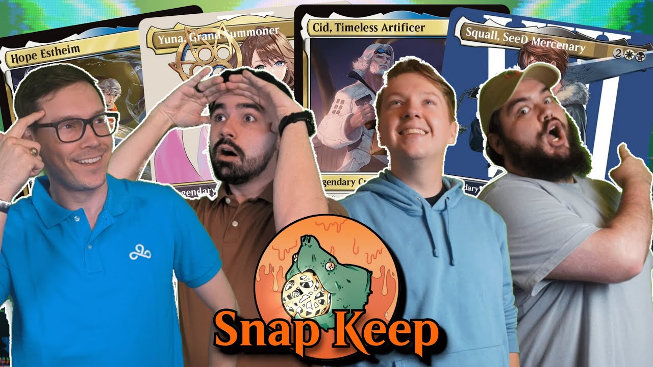 Final Fantasy Faceoff: Yuna vs Hope vs Cid vs Squall! | MTG Commander thumbnail