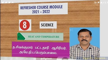 #Refresher Course Module/Class 08/Unit 01/Heat and temperature /answer