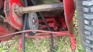 Snapper Mower Drive Belt Removal- Easy