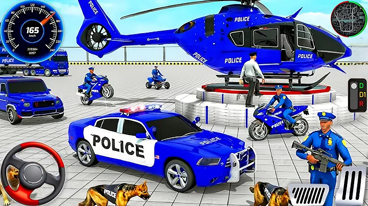 Police Car Chase Simulator 3D Game - Real Cop Cars Driving Simulator 2025 - Android GamePlay