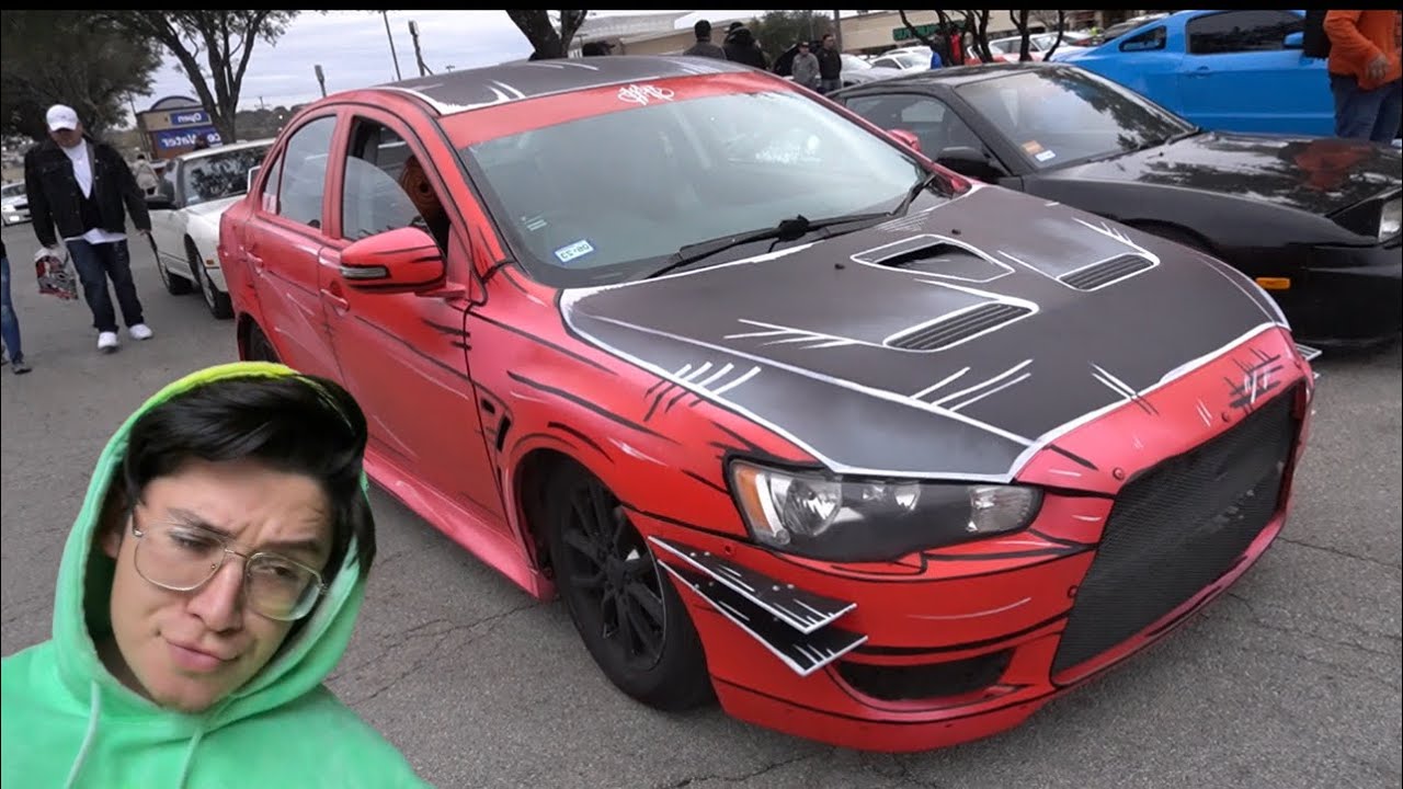 How a Mazda RX-7 Is Spray-Painted to Look Like a Japanese Comic Book