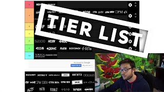 Blade Steel Tier List