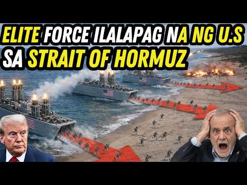 YARI NA! MAGLALAPAG na ng ELITE FORCES ang U.S sa Strait of Hormuz! BABAGUHIN nito ang KASAYSAYAN!