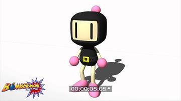 Bomberman 3D Model (Idle Cycle)