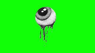 ✔️GREEN SCREEN EFFECTS: Horror Eye Animation