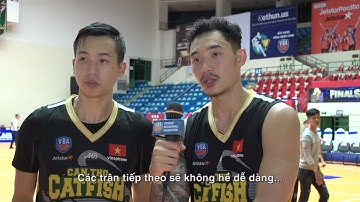 #VBA 2018 || Các cầu thủ Cantho Catfish và Hanoi Buffaloes nói gì về Game 1 tối qua?