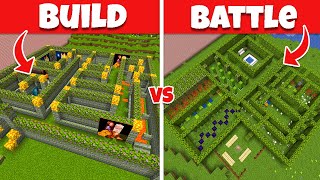 Building a Garden Maze | Minecraft Build Battle