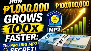 How ₱1,000,000 Grows 100x Faster: The Pag-IBIG MP2 Secret!