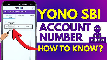 How to Find Account Number in YONO SBI App? YONO SBI Account Number Check