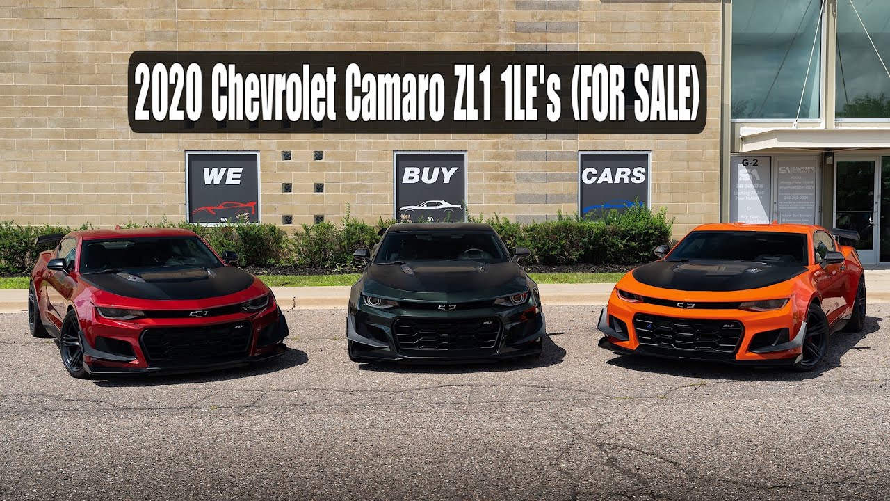 2020 Chevrolet Camaro ZL1 1LE's (FOR SALE)