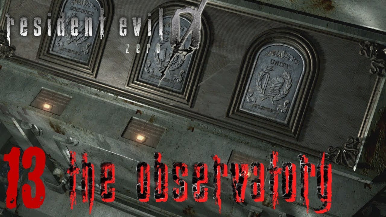 THE 3 TABLETS Resident Evil Zero Gameplay Walkthrough Part 13 YouTube