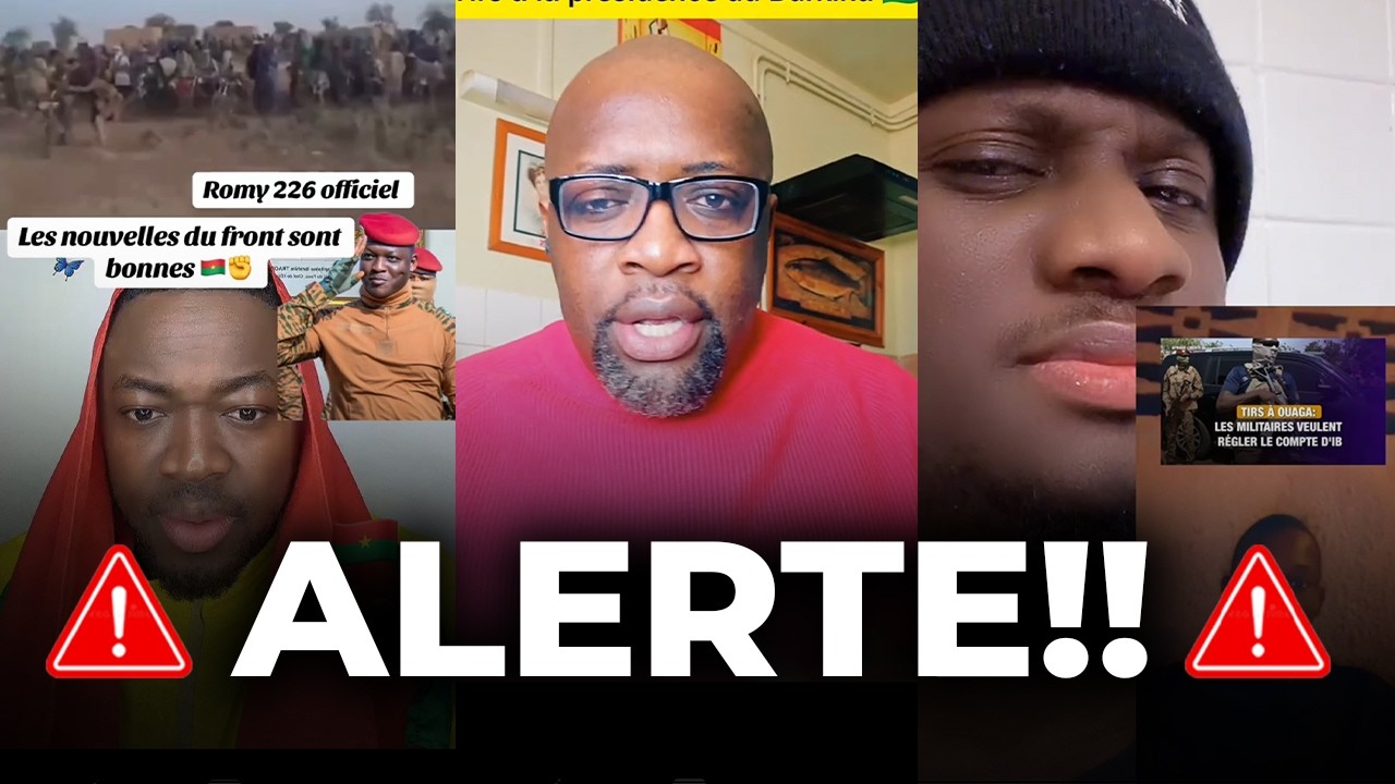 🚨[ALERTE] DES T!RS AU PALAIS PRÉSIDENTIEL DU BURKINA FASO ??