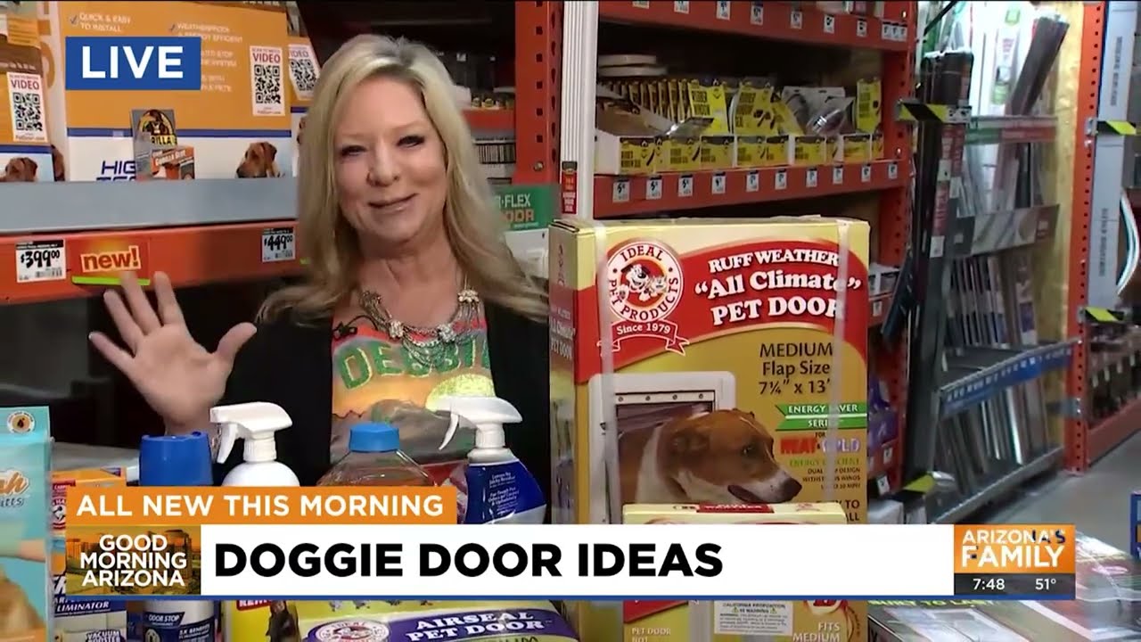 Doggie Doors Different Types and How To Install Them Home Depot