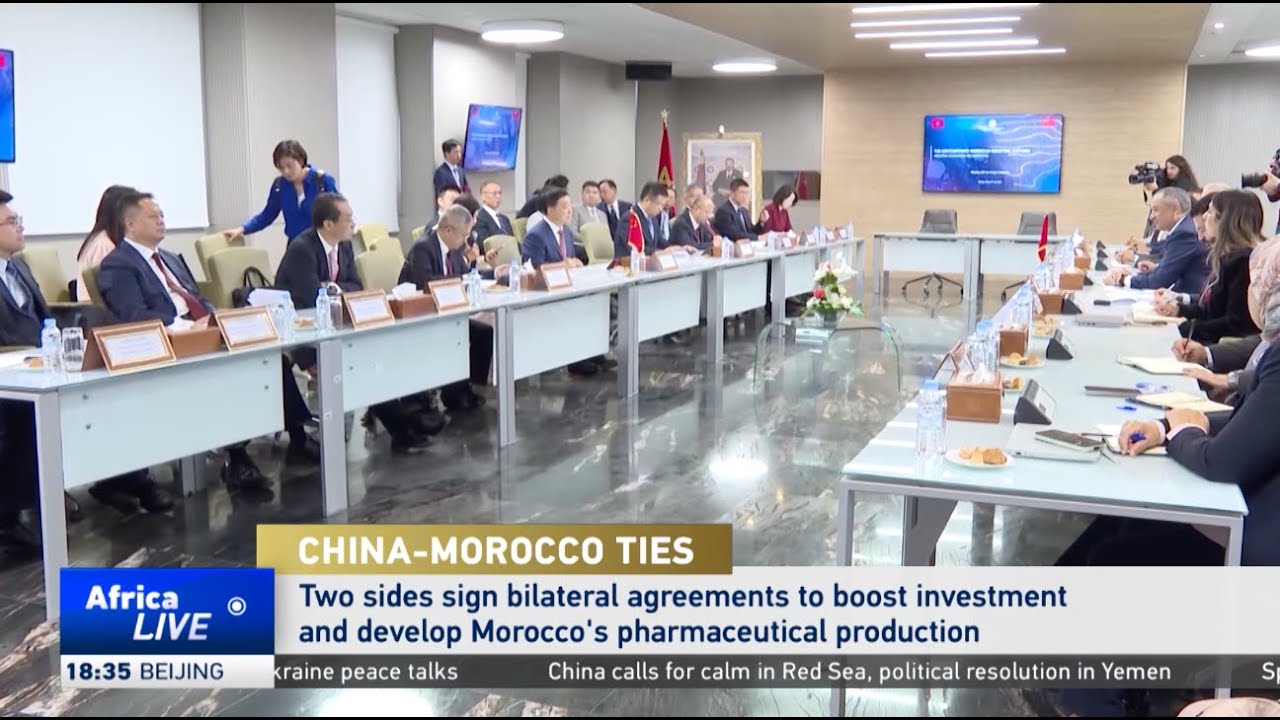 China and Morocco sign two partnership agreements